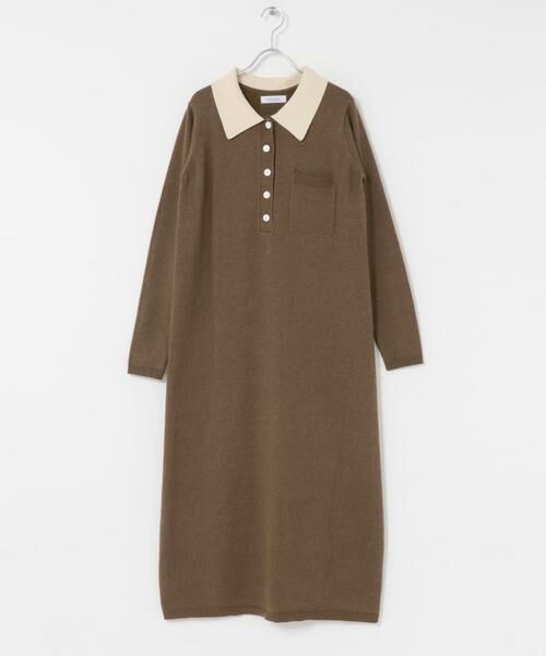 Sonny Label / サニーレーベル ワンピース | 『WEB限定』ニットポロワンピース | 詳細8