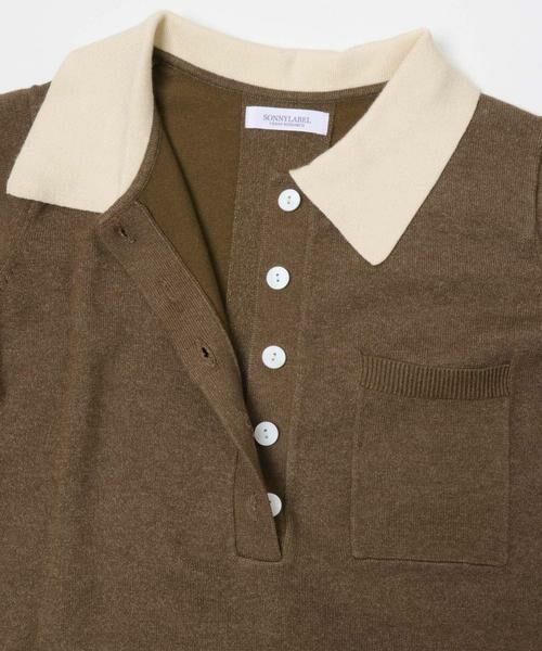 Sonny Label / サニーレーベル ワンピース | 『WEB限定』ニットポロワンピース | 詳細9