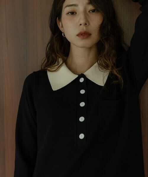 Sonny Label / サニーレーベル ワンピース | 『WEB限定』ニットポロワンピース | 詳細14