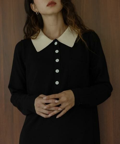 Sonny Label / サニーレーベル ワンピース | 『WEB限定』ニットポロワンピース | 詳細15