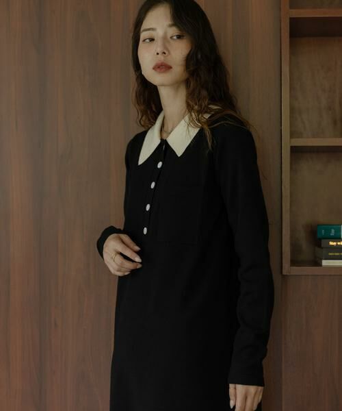 Sonny Label / サニーレーベル ワンピース | 『WEB限定』ニットポロワンピース | 詳細17