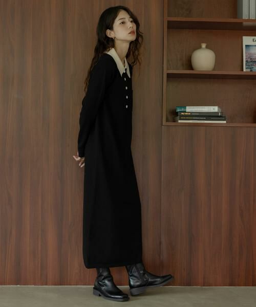 Sonny Label / サニーレーベル ワンピース | 『WEB限定』ニットポロワンピース | 詳細19