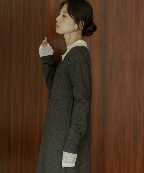 Sonny Label / サニーレーベル ワンピース | 『WEB限定』ニットポロワンピース | 詳細26