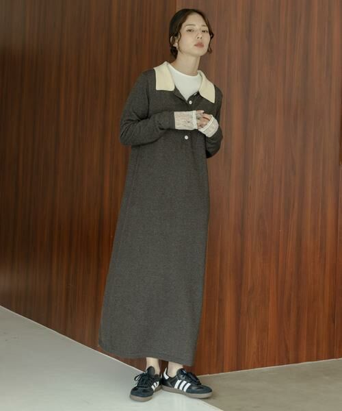 Sonny Label / サニーレーベル ワンピース | 『WEB限定』ニットポロワンピース | 詳細27