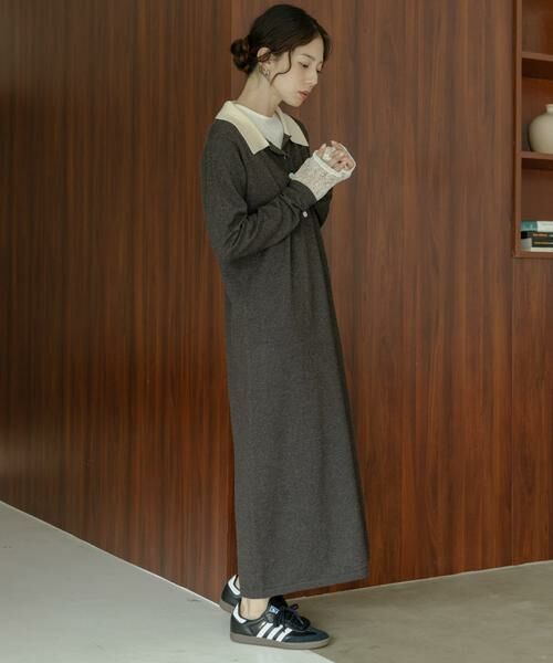 Sonny Label / サニーレーベル ワンピース | 『WEB限定』ニットポロワンピース | 詳細28