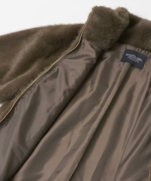 Sonny Label / サニーレーベル ブルゾン | ミンクライクファーブルゾン | 詳細11