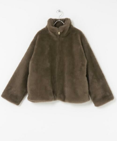 Sonny Label / サニーレーベル ブルゾン | ミンクライクファーブルゾン | 詳細8