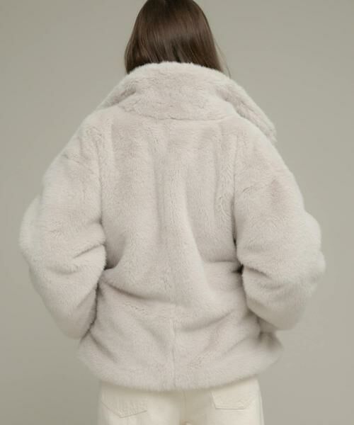 Sonny Label / サニーレーベル ブルゾン | ミンクライクファーブルゾン | 詳細19