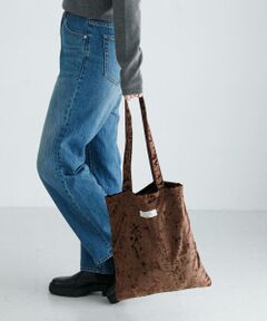 Sonny Label / サニーレーベル トートバッグ | クラッシュベロアトートバッグ