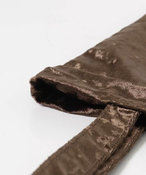 Sonny Label / サニーレーベル トートバッグ | クラッシュベロアトートバッグ | 詳細4