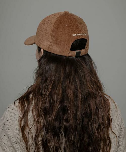 Sonny Label/サニーレーベル ベロアタッチバックロゴCAP キャメル one Sonny Label/サニーレーベル ベロアタッチバックロゴCAP キャメル one