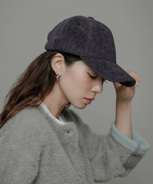 Sonny Label/サニーレーベル ベロアタッチバックロゴCAP ネイビー one Sonny Label/サニーレーベル ベロアタッチバックロゴCAP ネイビー one