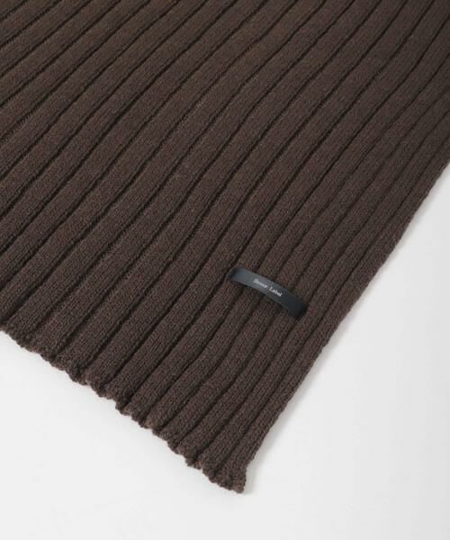 Sonny Label / サニーレーベル マフラー・ショール・スヌード・ストール | リブニットマフラー | 詳細4