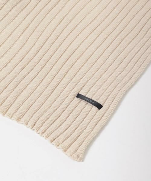 Sonny Label / サニーレーベル マフラー・ショール・スヌード・ストール | リブニットマフラー | 詳細8