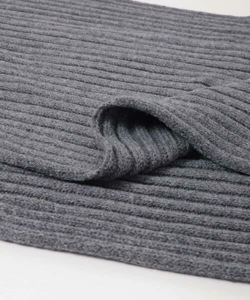 Sonny Label / サニーレーベル マフラー・ショール・スヌード・ストール | リブニットマフラー | 詳細18
