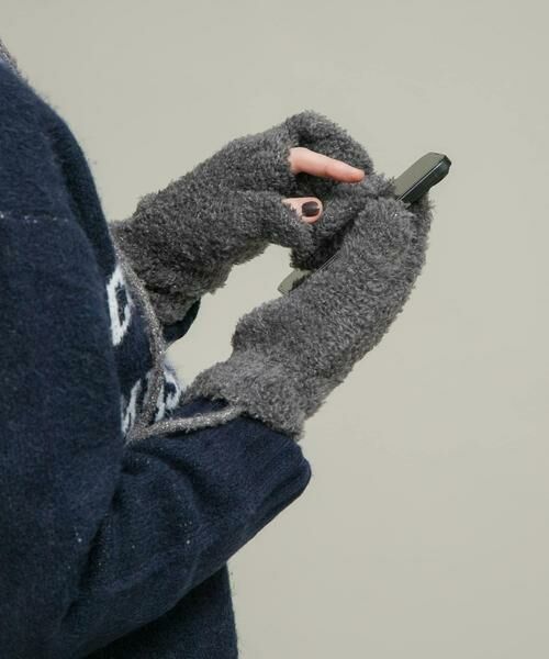 Sonny Label / サニーレーベル 手袋 | ラメブークレーニットミトン | 詳細15