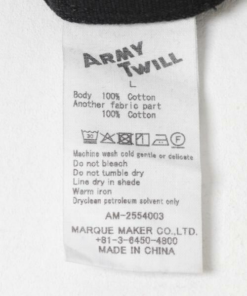 Sonny Label / サニーレーベル その他アウター | ARMY TWILL　Duck Logger Jacket | 詳細13