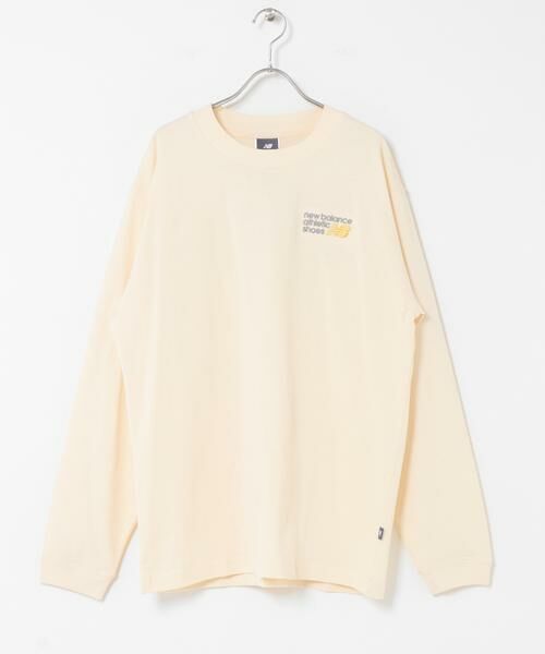 Sonny Label/サニーレーベル NEW BALANCE プレミアムロゴロングスリーブ ベージュ系その他 L