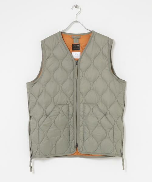 Sonny Label/サニーレーベル TAION MILITARY V NECK DOWN VEST グリーン系その他 XL