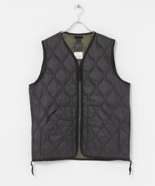 Sonny Label/サニーレーベル TAION MILITARY V NECK DOWN VEST ブラック XL Sonny Label/サニーレーベル TAION MILITARY V NECK DOWN VEST ブラック XL