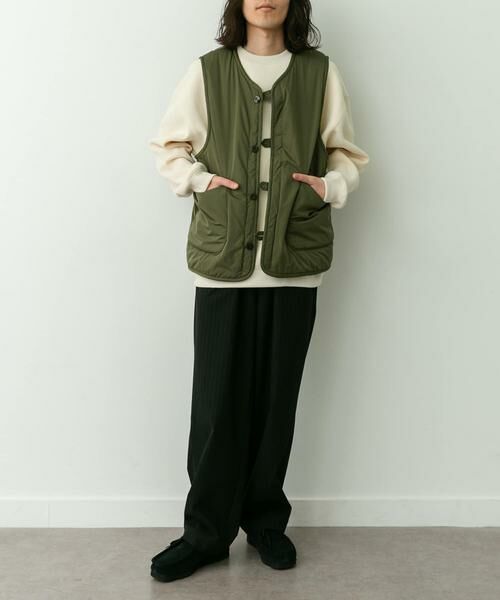 Sonny Label / サニーレーベル ベスト | ARMY TWILL　Weather Reversible Vest | 詳細3