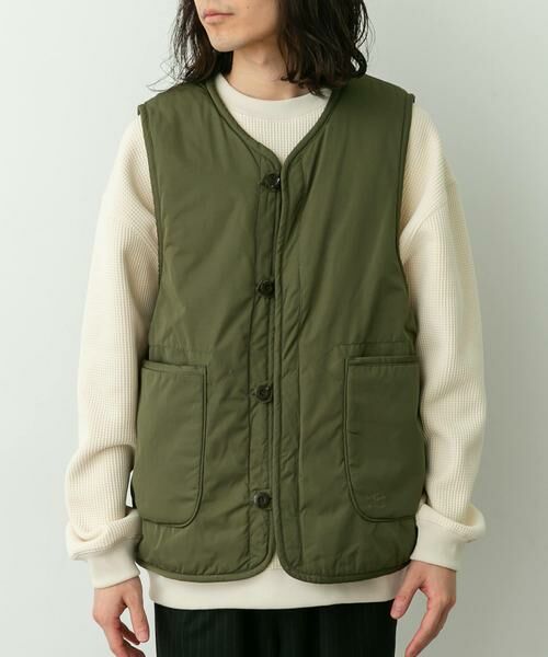 Sonny Label / サニーレーベル ベスト | ARMY TWILL　Weather Reversible Vest | 詳細4