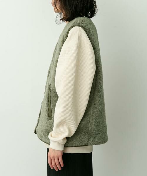 Sonny Label / サニーレーベル ベスト | ARMY TWILL　Weather Reversible Vest | 詳細8