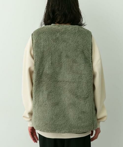 Sonny Label / サニーレーベル ベスト | ARMY TWILL　Weather Reversible Vest | 詳細9