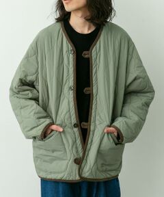 Sonny Label / サニーレーベル ナイロンジャケット | ARMY TWILL　QuiltingReversible Jacket