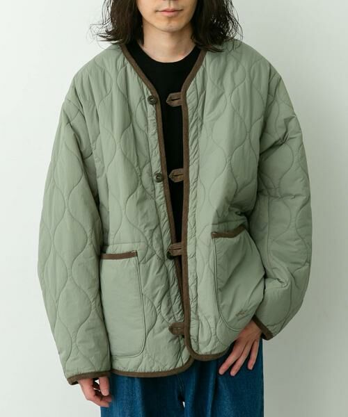 Sonny Label / サニーレーベル ナイロンジャケット | ARMY TWILL　QuiltingReversible Jacket | 詳細1