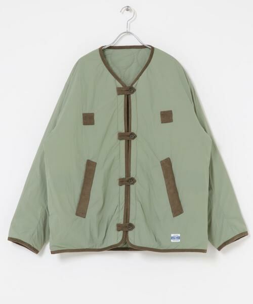 Sonny Label / サニーレーベル ナイロンジャケット | ARMY TWILL　QuiltingReversible Jacket | 詳細10