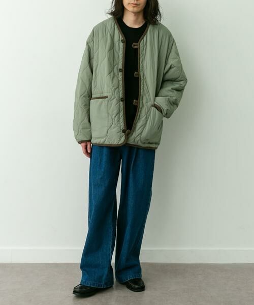 Sonny Label / サニーレーベル ナイロンジャケット | ARMY TWILL　QuiltingReversible Jacket | 詳細2