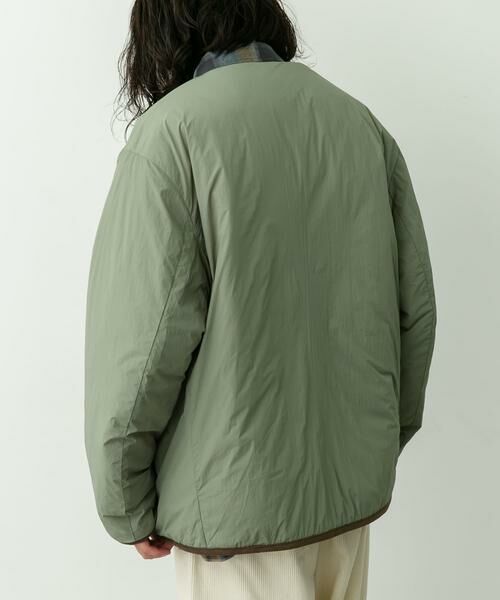 Sonny Label / サニーレーベル ナイロンジャケット | ARMY TWILL　QuiltingReversible Jacket | 詳細4