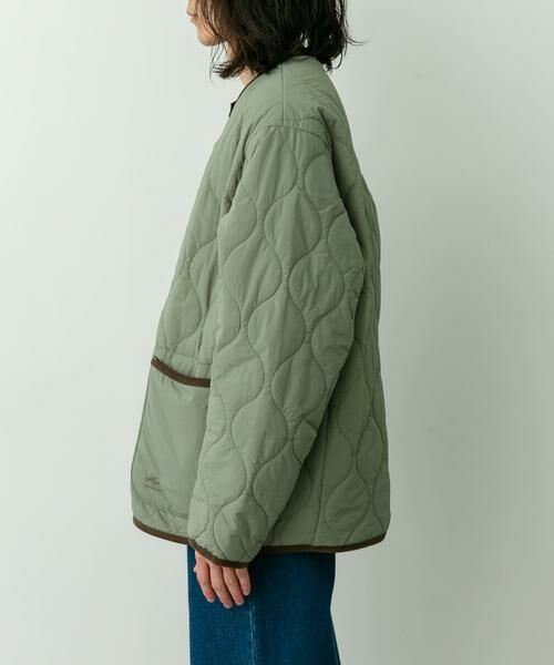 Sonny Label / サニーレーベル ナイロンジャケット | ARMY TWILL　QuiltingReversible Jacket | 詳細7