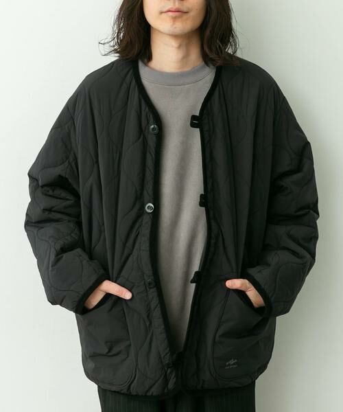 Sonny Label / サニーレーベル ナイロンジャケット | ARMY TWILL　QuiltingReversible Jacket | 詳細12