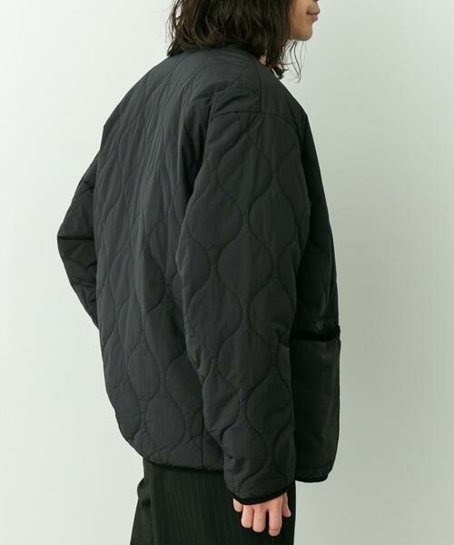 Sonny Label / サニーレーベル ナイロンジャケット | ARMY TWILL　QuiltingReversible Jacket | 詳細14