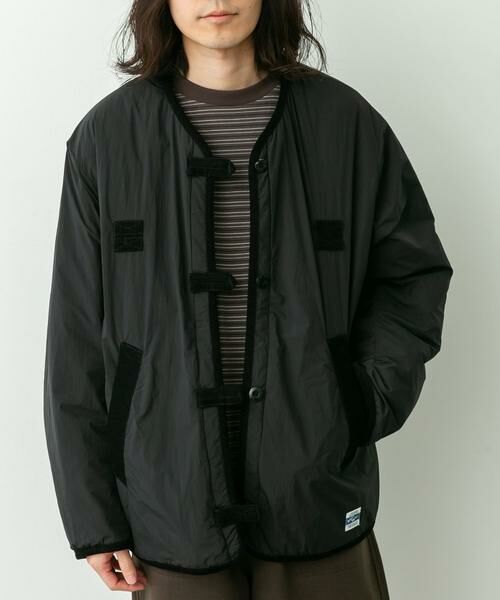 Sonny Label / サニーレーベル ナイロンジャケット | ARMY TWILL　QuiltingReversible Jacket | 詳細16