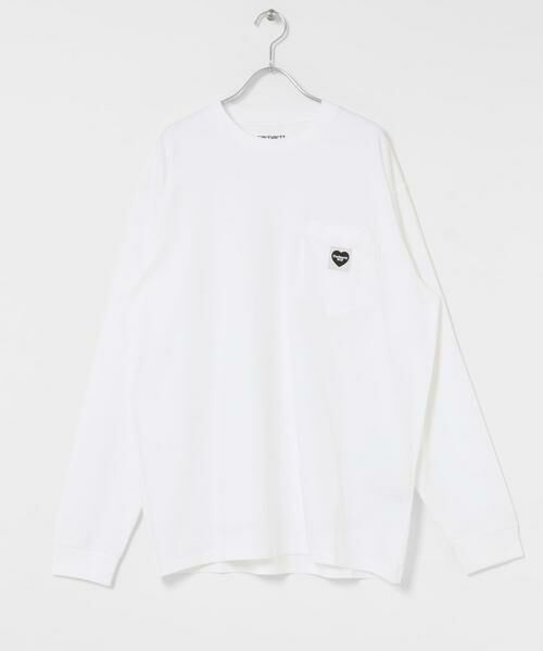 Sonny Label / サニーレーベル Tシャツ | carhartt　LONG-SLEEVE POCKET HEART T-SHIRTS | 詳細1