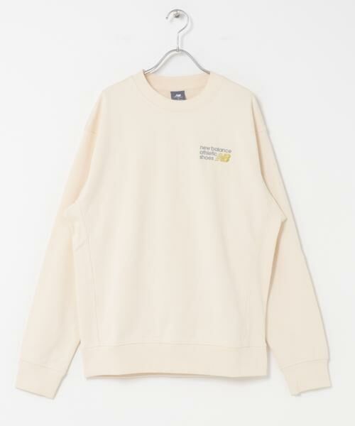 Sonny Label/サニーレーベル NEW BALANCE プレミアムロゴスウェットクルー ベージュ系その他 XL Sonny Label/サニーレーベル NEW BALANCE プレミアムロゴスウェットクルー ベージュ系その他 XL