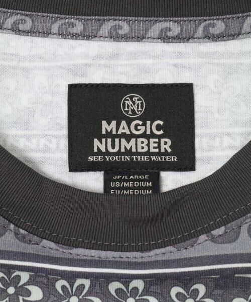 Sonny Label / サニーレーベル Tシャツ | MAGIC NUMBER　FLOWER BORDER LONG-SLEEVE T-SHIRTS | 詳細10