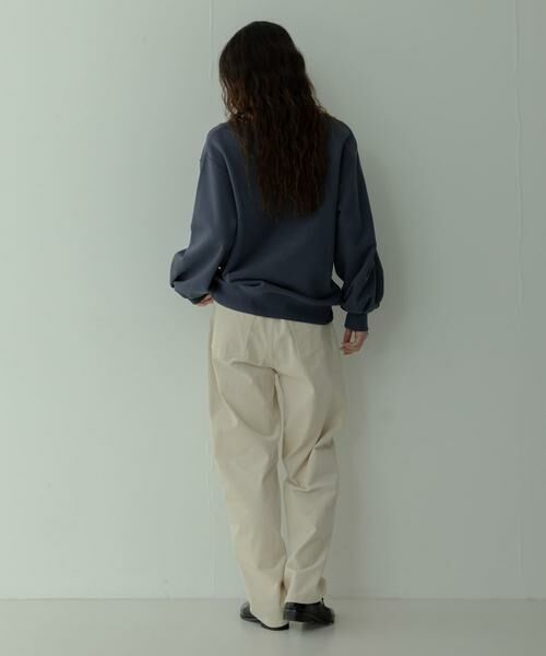 Sonny Label / サニーレーベル スウェット | Vネック刺繍スウェット | 詳細7