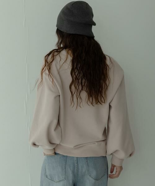 Sonny Label / サニーレーベル スウェット | Vネック刺繍スウェット | 詳細14