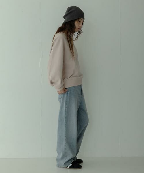 Sonny Label / サニーレーベル スウェット | Vネック刺繍スウェット | 詳細16