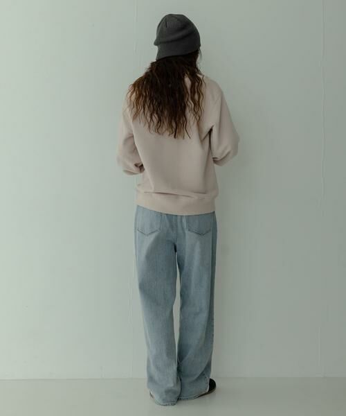 Sonny Label / サニーレーベル スウェット | Vネック刺繍スウェット | 詳細17