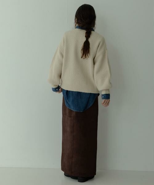 Sonny Label / サニーレーベル ニット・セーター | ヘンリーネックニットプルオーバー | 詳細7