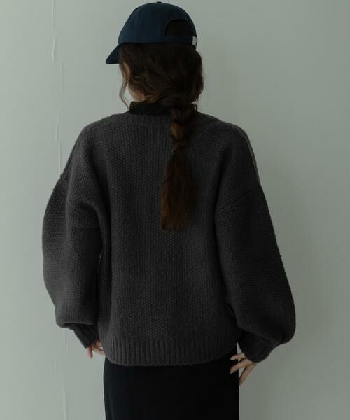 Sonny Label / サニーレーベル ニット・セーター | ヘンリーネックニットプルオーバー | 詳細13