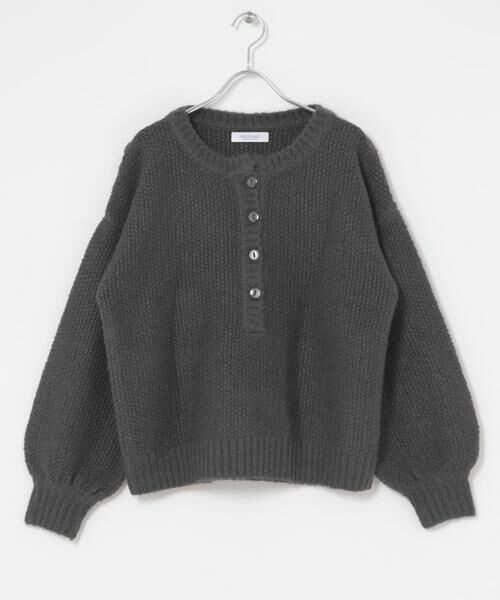 Sonny Label / サニーレーベル ニット・セーター | ヘンリーネックニットプルオーバー | 詳細17