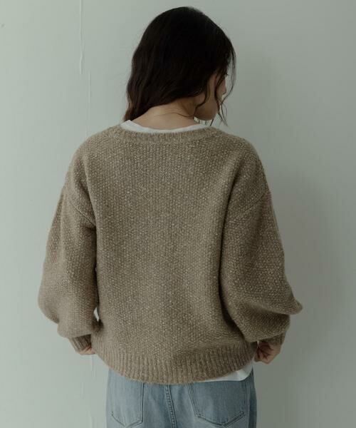 Sonny Label / サニーレーベル ニット・セーター | ヘンリーネックニットプルオーバー | 詳細27