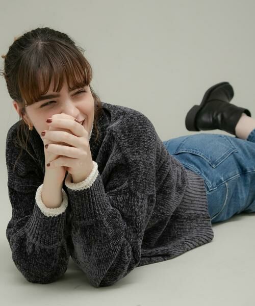 Sonny Label / サニーレーベル ニット・セーター | モールヤーンハイネックニットプルオーバー | 詳細15