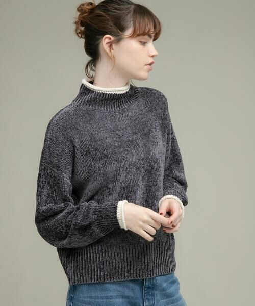 Sonny Label / サニーレーベル ニット・セーター | モールヤーンハイネックニットプルオーバー | 詳細18